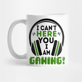 I can't here you I'm gaming Mug